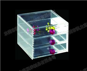 亞克力三層抽屜盒 亞克力三層抽屜盒