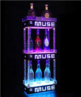 亞克力發(fā)光酒架 亞克力發(fā)光酒架