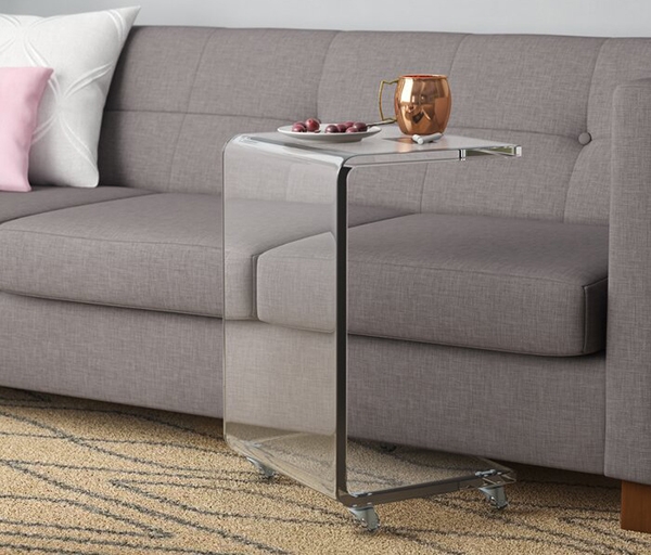 亞克力移動茶幾 亞克力移動茶幾